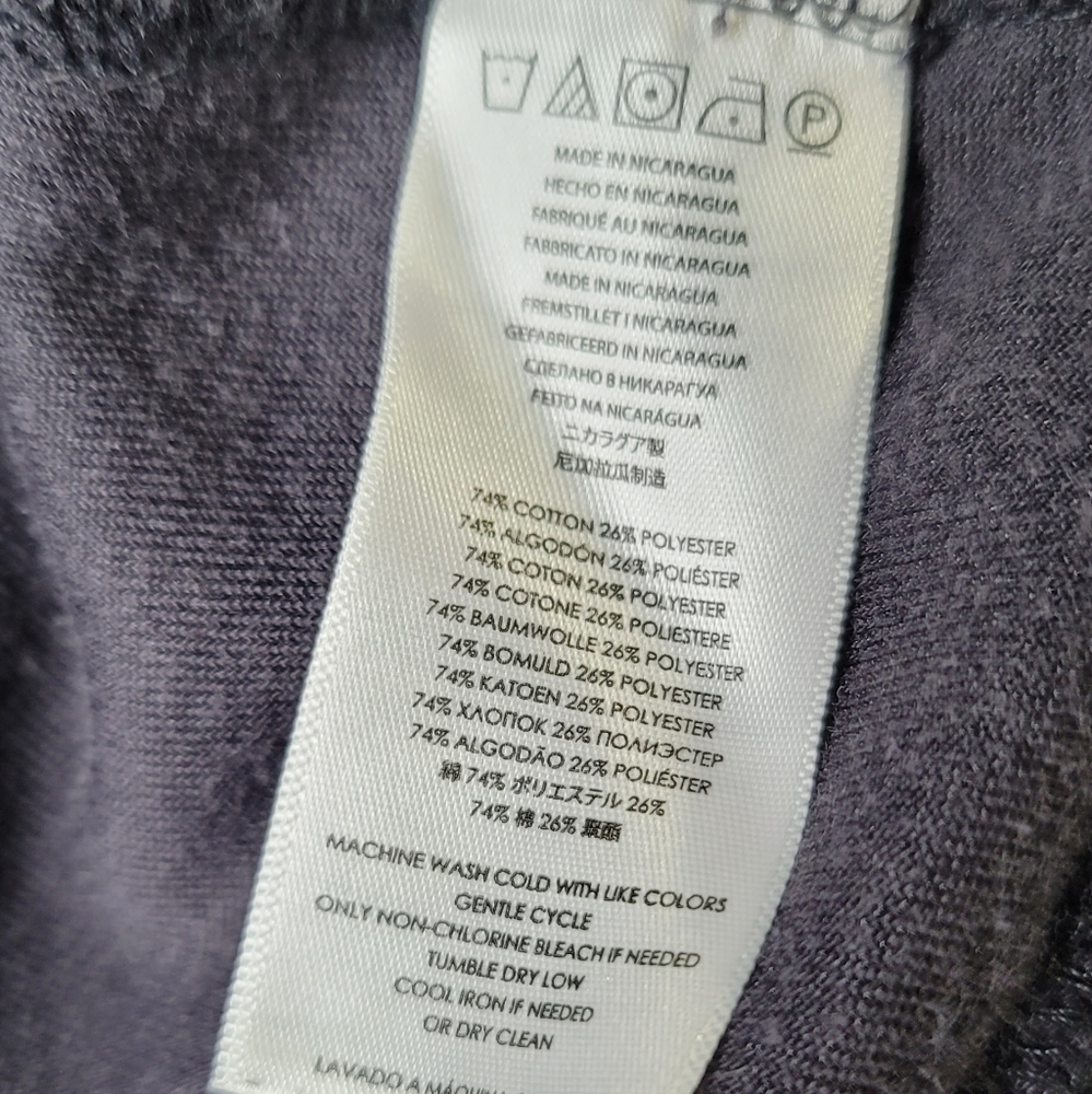 MK Michael KORS Purple Velour Full Zip Jacket Coat Sweatshirt Large Y2K - Picture 7 of 8